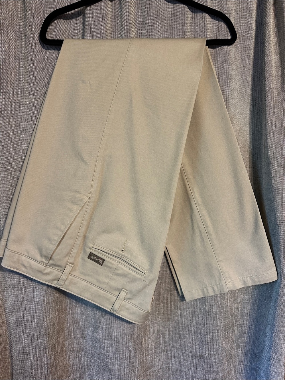 Wrangler Riata Men's Light Khaki Pants with Logo Tab